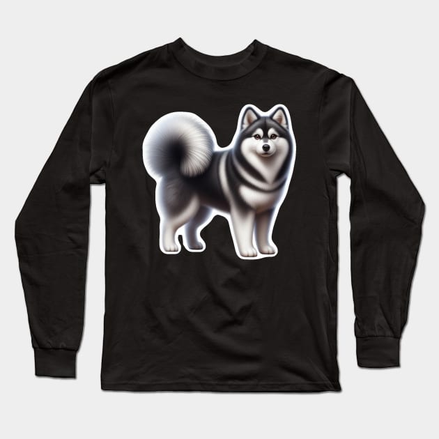 Klee Kai Long Sleeve T-Shirt by millersye